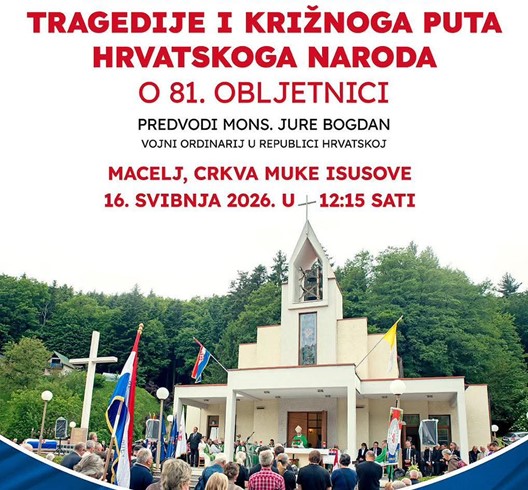Misa za žrtve bleiburške tragedije i Križnoga puta hrvatskoga naroda u Maclju